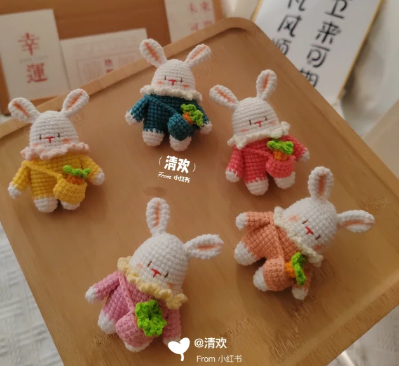 Rabbit dumplings with straps