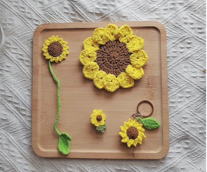 Sunflower dumplings