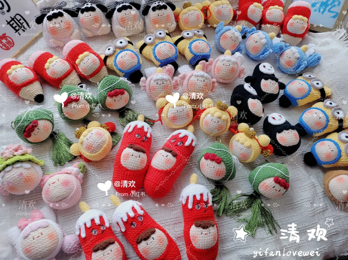 Various small dumplings