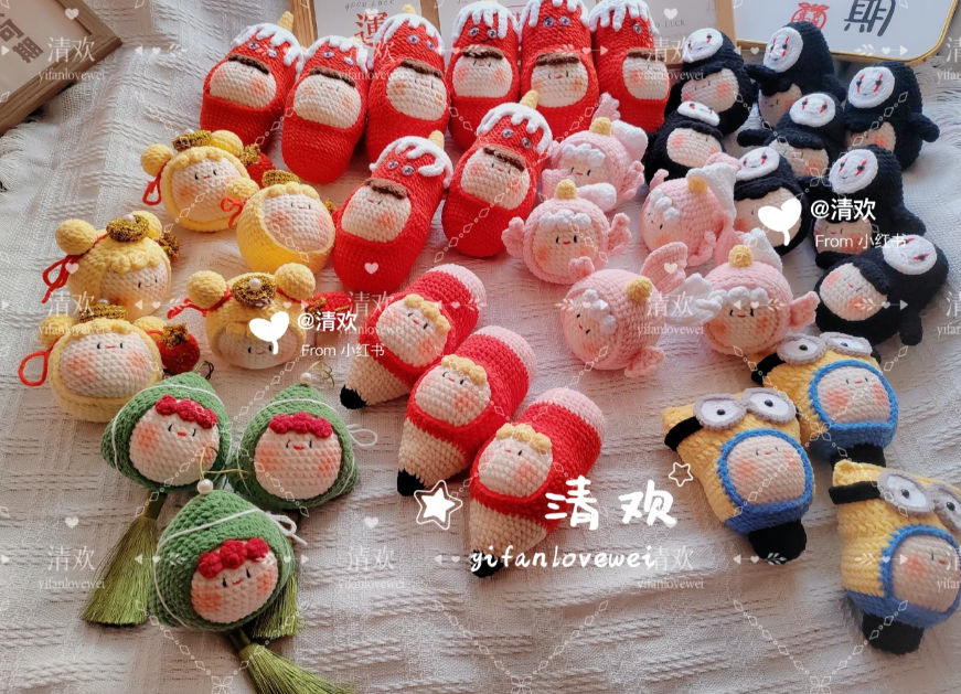 Various small dumplings