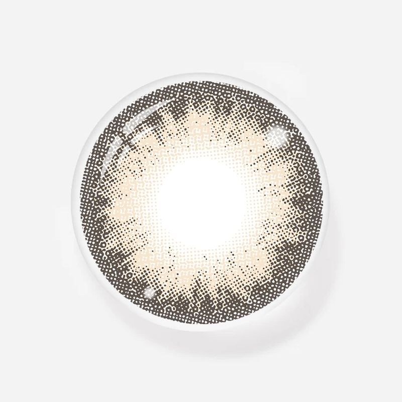 NEBULALENS Cloudy Brown Yearly Prescription Colored Contact Lenses - NEBULALENS