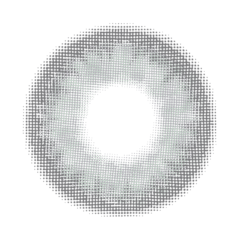 NEBULALENS Gem Fog Yearly Prescription Colored Contact Lenses - NEBULALENS