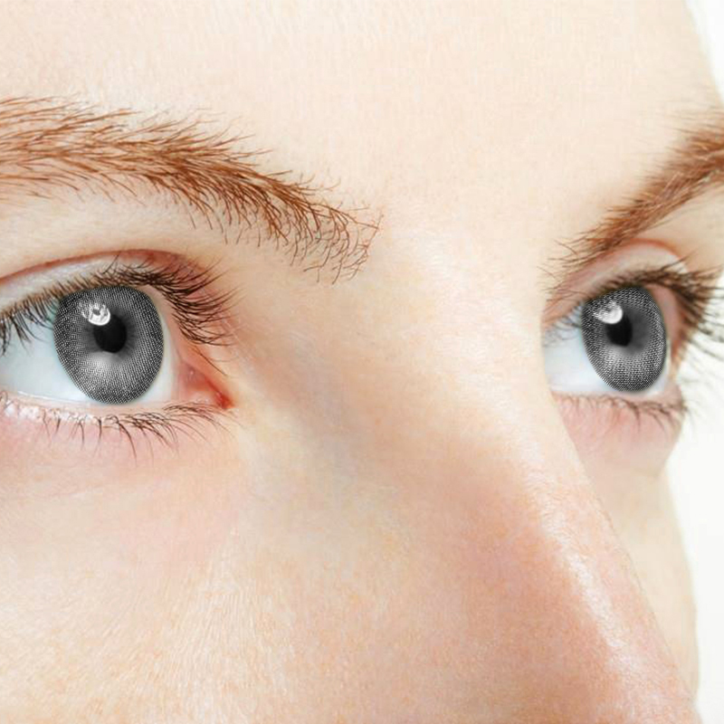 NEBULALENS Volcanic Pumice Half Yearly Prescription Colored Contacts - NEBULALENS