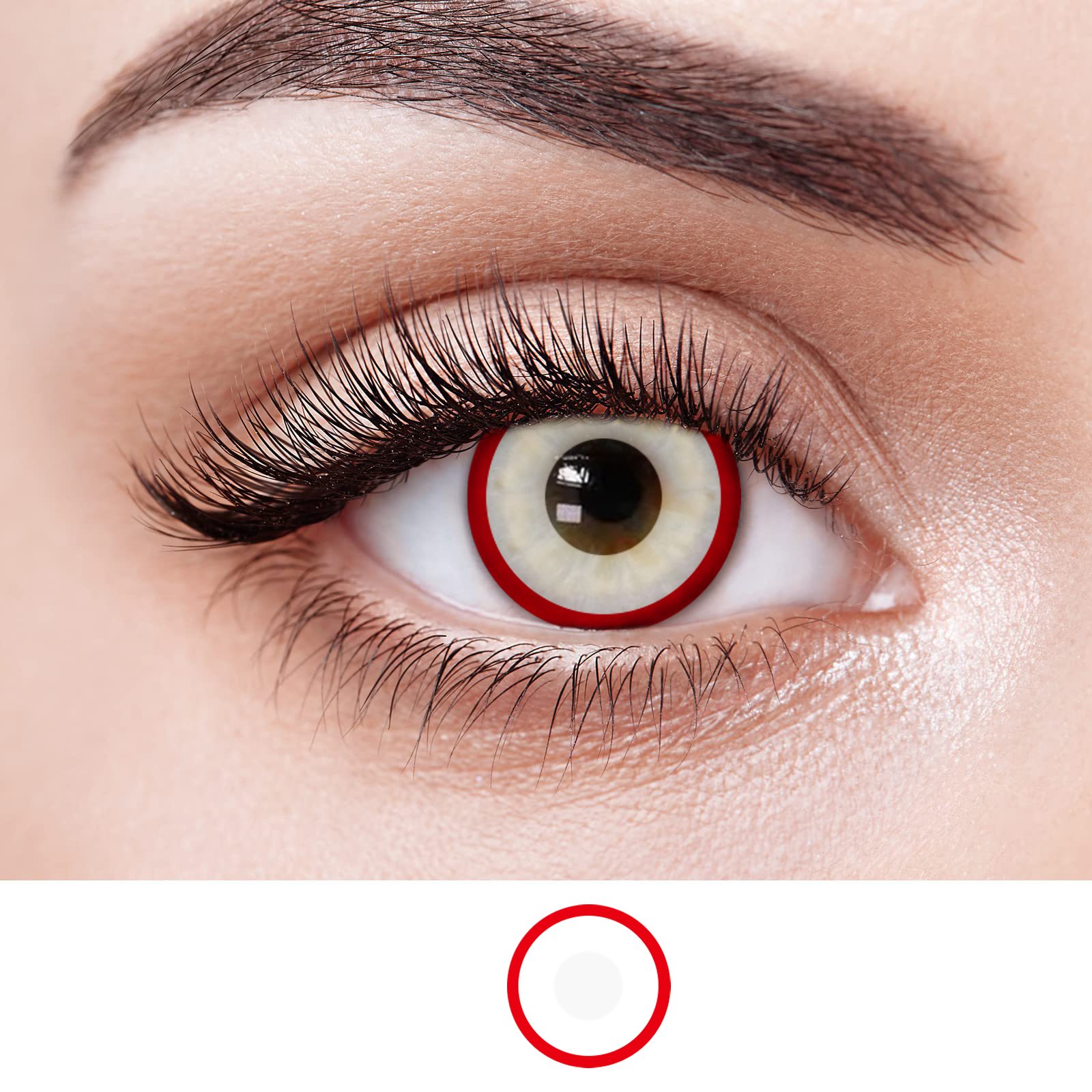 NEBULALENS Black Border Colored Contact Lenses - NEBULALENS