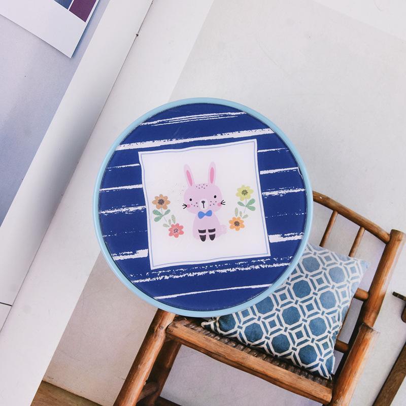 Round Acrylic Patch Cute Dog Contact Lens Case - NEBULALENS