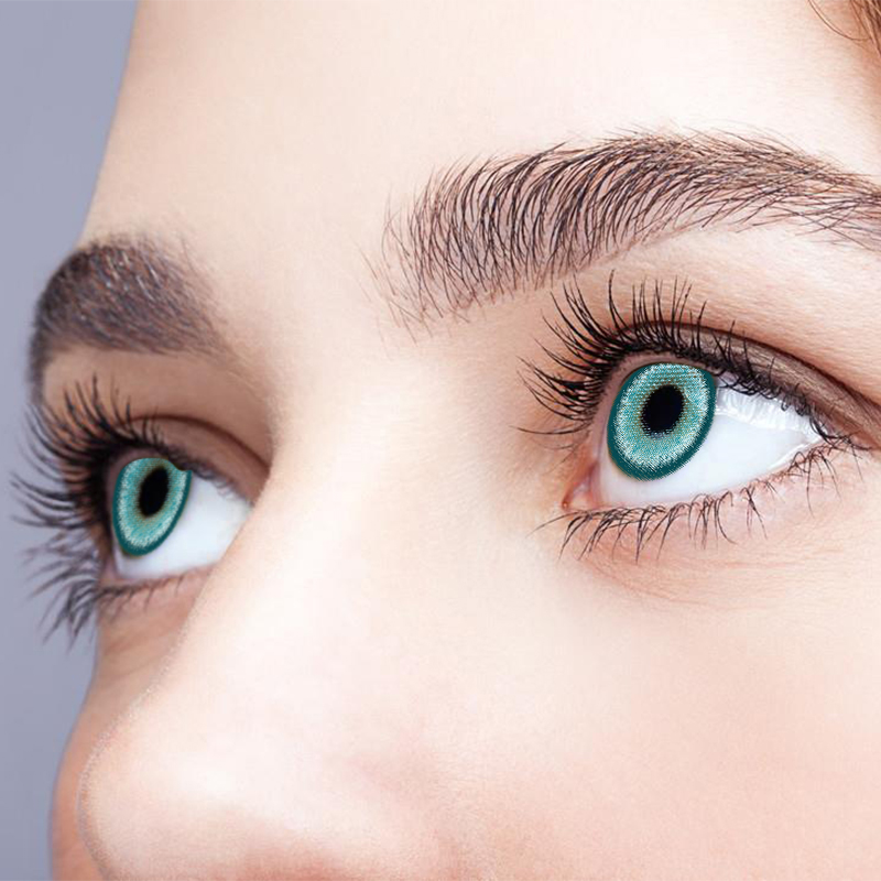 NEBULALENS Hot Blooded Green Colored Contact Lenses - NEBULALENS