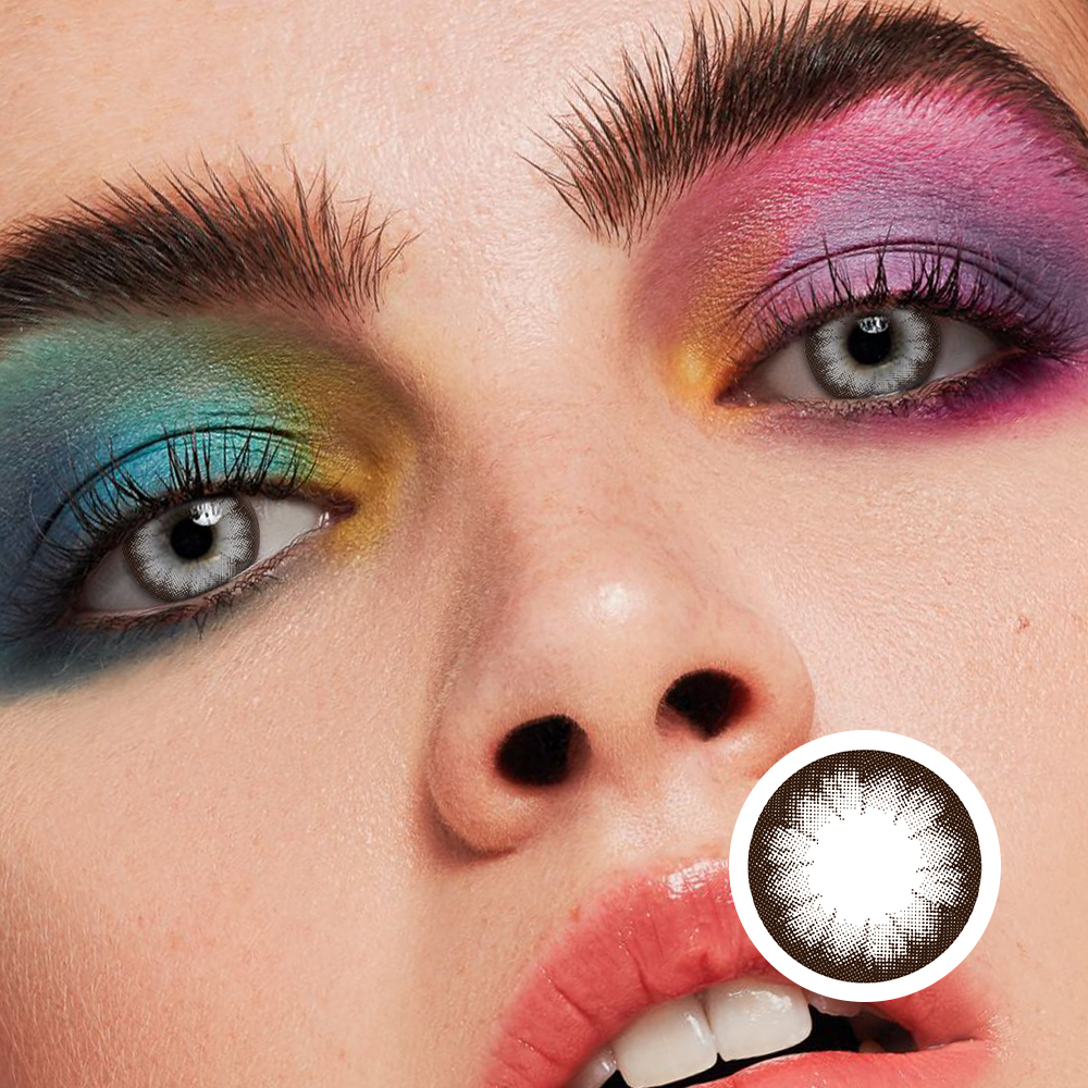 NEBULALENS Brunette Yearly Colored Contact Lenses - NEBULALENS