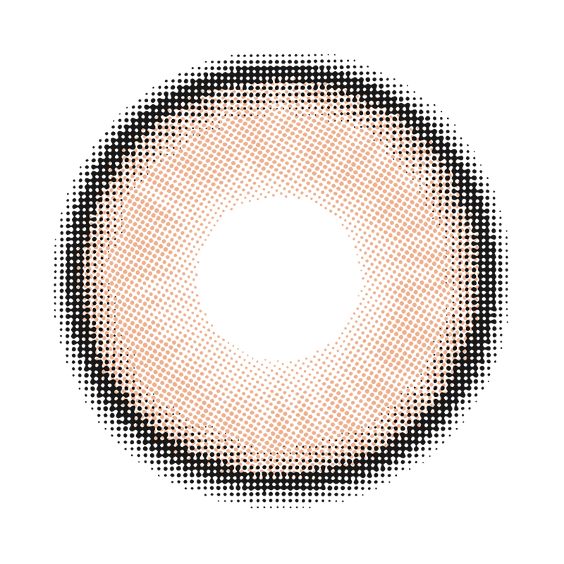 NEBULALENS Mud Brown Yearly Prescription Colored Contact Lenses - NEBULALENS