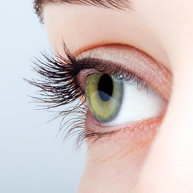 NEBULALENS Little Earth Blue Yearly Prescription Colored Contact Lenses - NEBULALENS