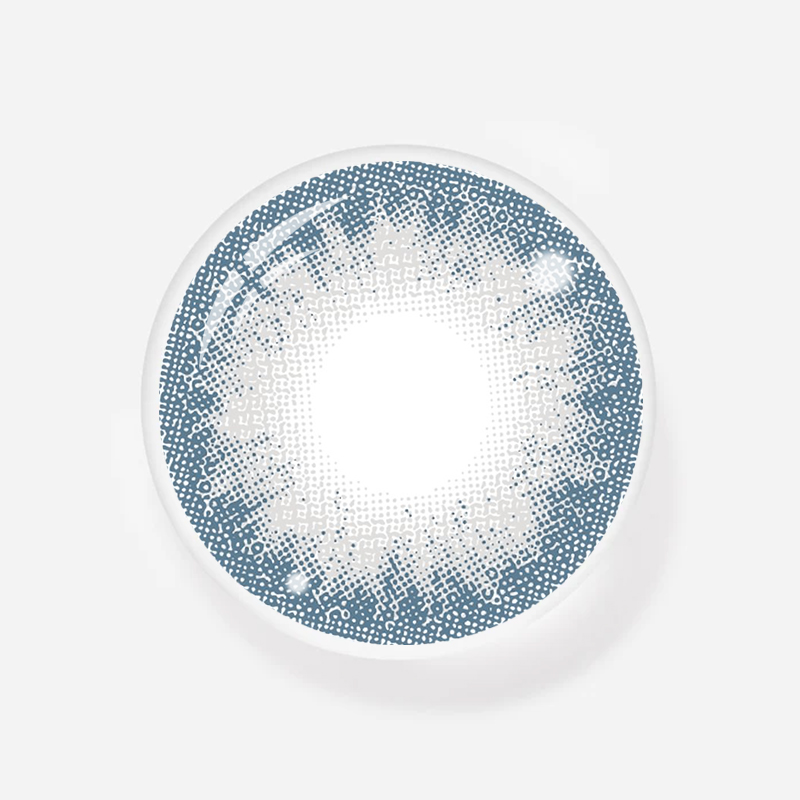 NEBULALENS Ice Mint Yearly Prescription Colored Contact Lenses - NEBULALENS