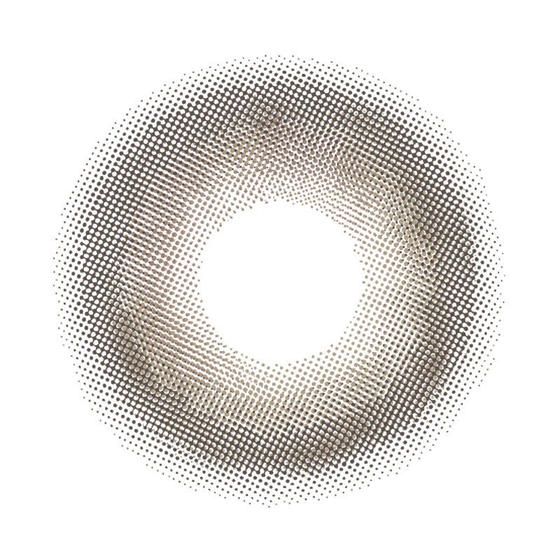 NEBULALENS Chestnut Milk Coffee Yearly Prescription Colored Contact Lenses - NEBULALENS