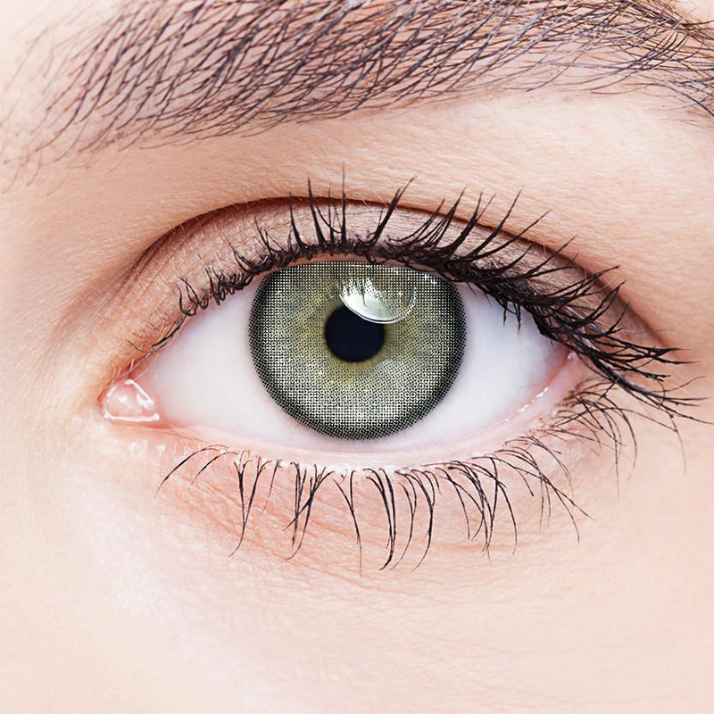 NEBULALENS Cheese Mint Half Yearly Prescription Colored Contacts - NEBULALENS