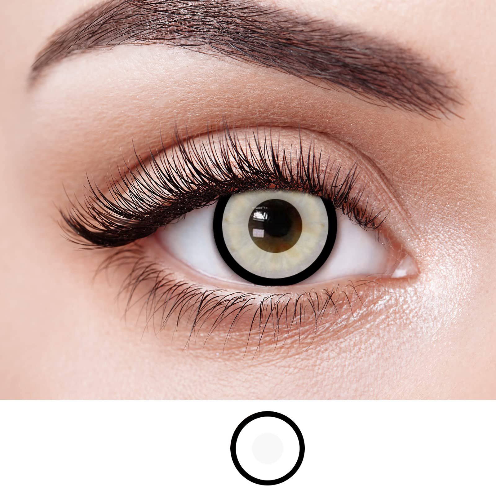 NEBULALENS Black Border Colored Contact Lenses - NEBULALENS