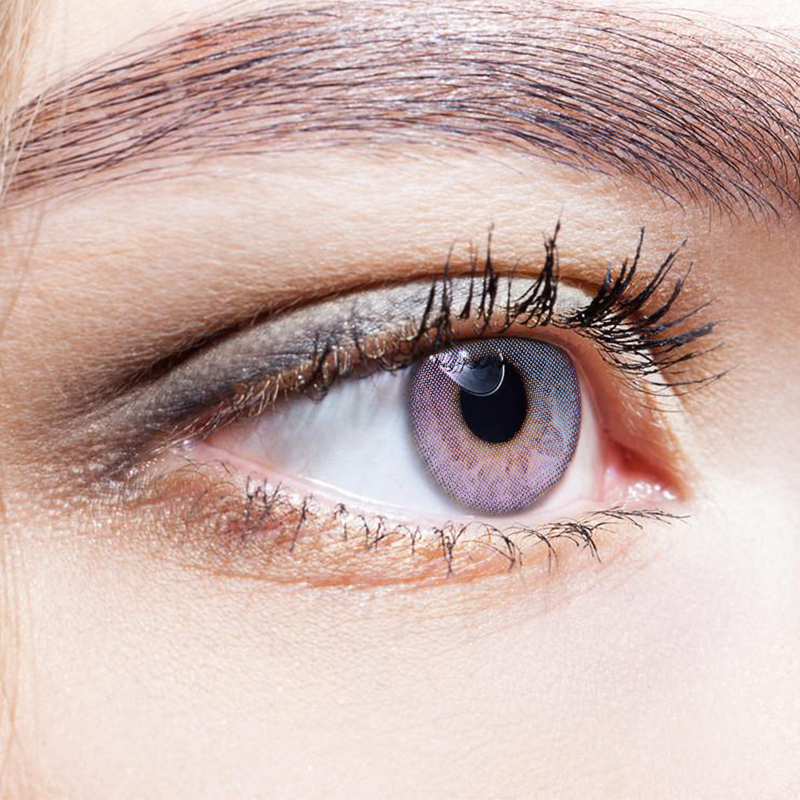 NEBULALENS Bantang Sunset Yearly Prescription Colored Contact Lenses - NEBULALENS