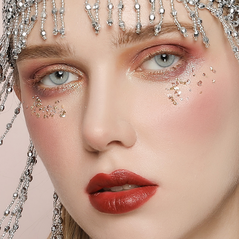 NEBULALENS Moon Tassel Half Yearly Prescription Colored Contacts - NEBULALENS