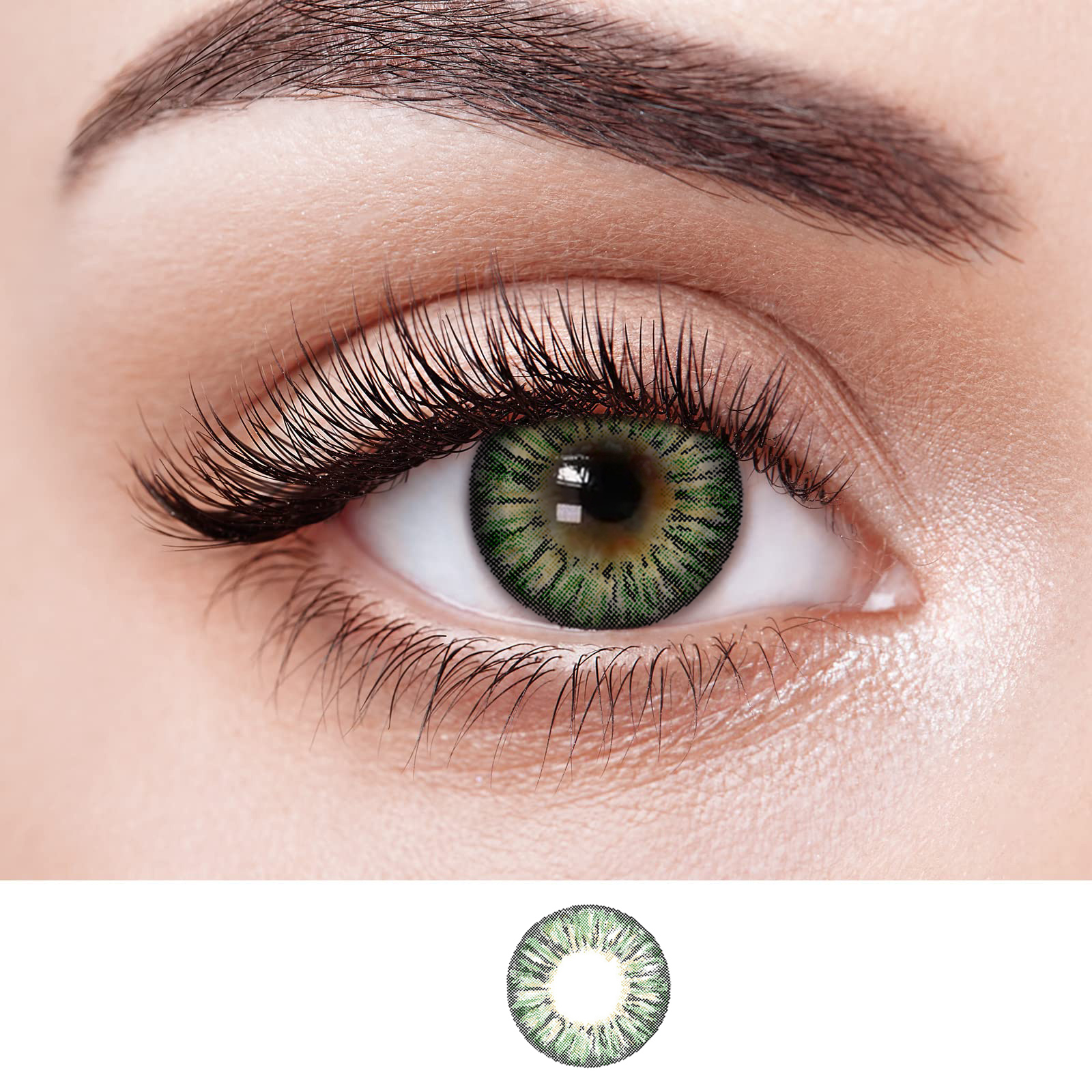 NEBULALENS Pineapple Colored Contact Lenses - NEBULALENS