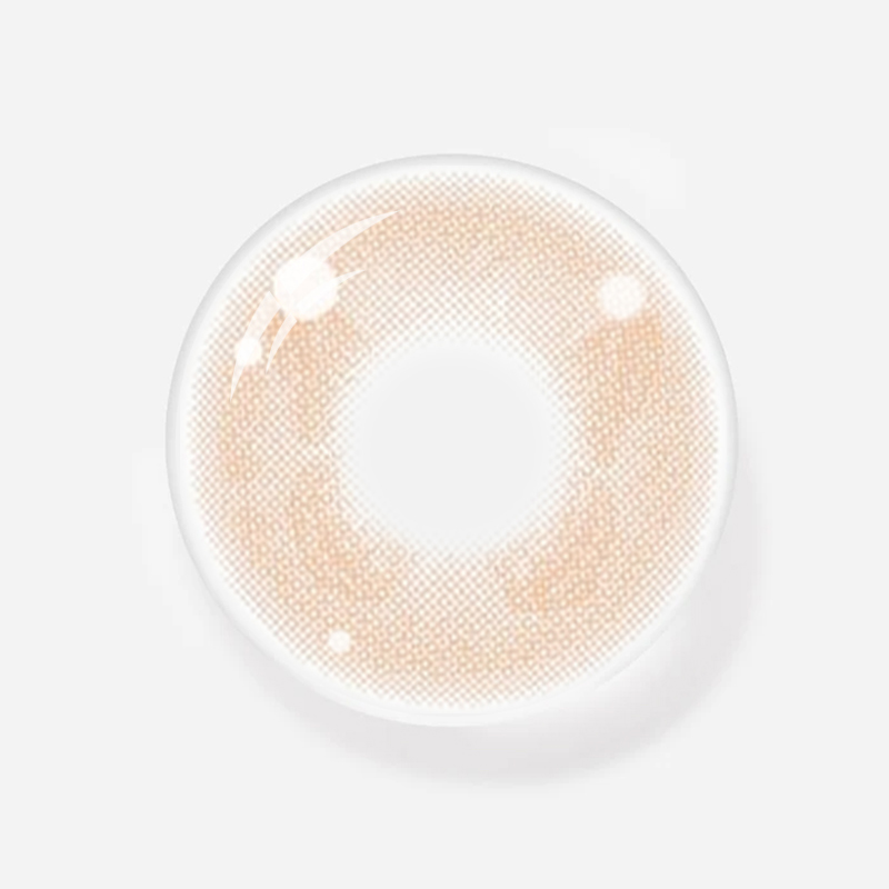 NEBULALENS Butterfly Brown Yearly Prescription Colored Contact Lenses - NEBULALENS