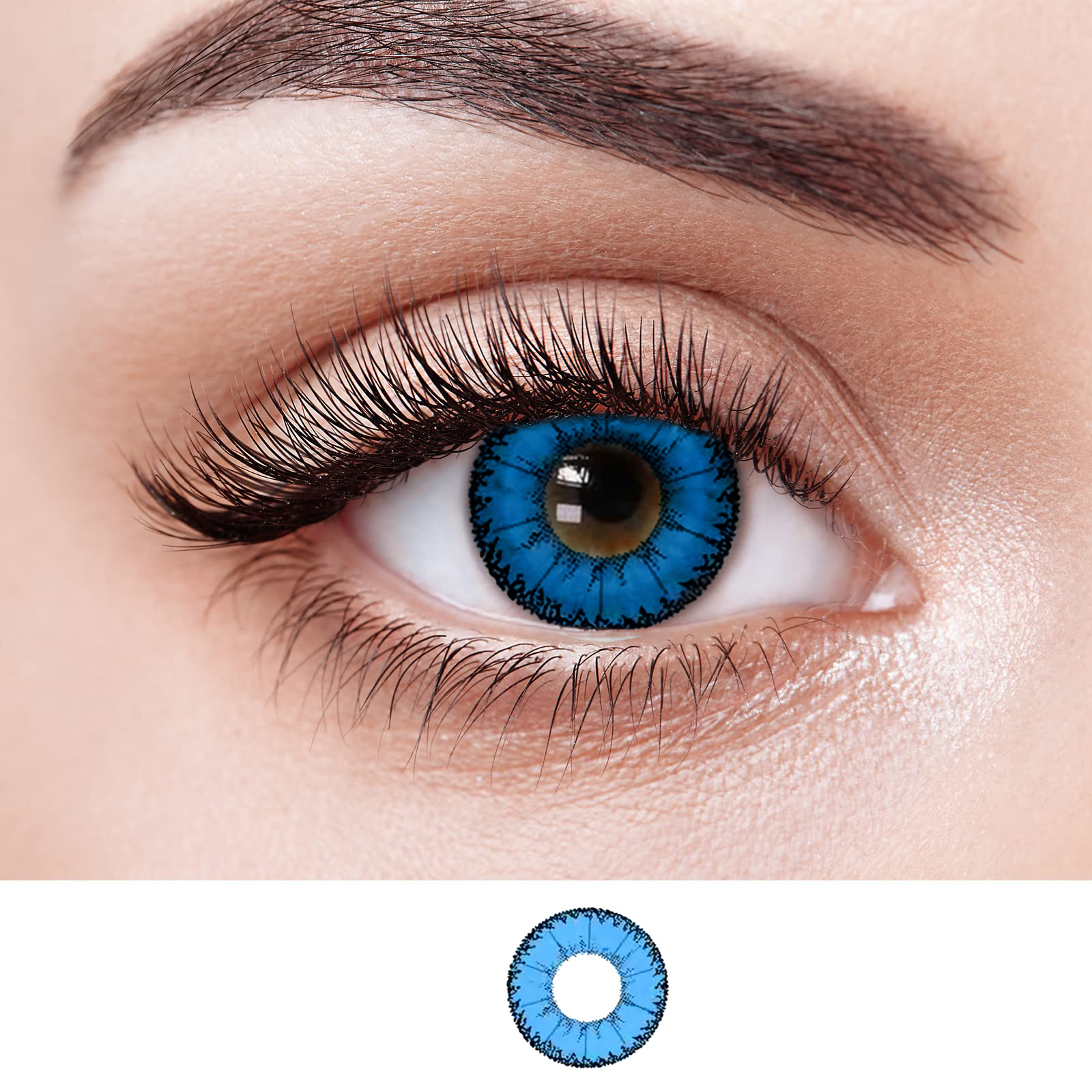 NEBULALENS Little Devil Colored Contact Lenses - NEBULALENS