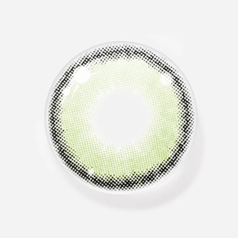 NEBULALENS Mint Green Yearly Prescription Colored Contact Lenses - NEBULALENS
