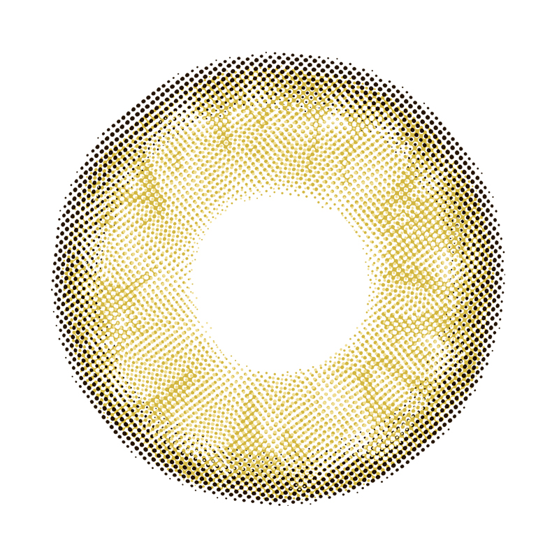 NEBULALENS Jade Brown Yearly Prescription Colored Contact Lenses - NEBULALENS