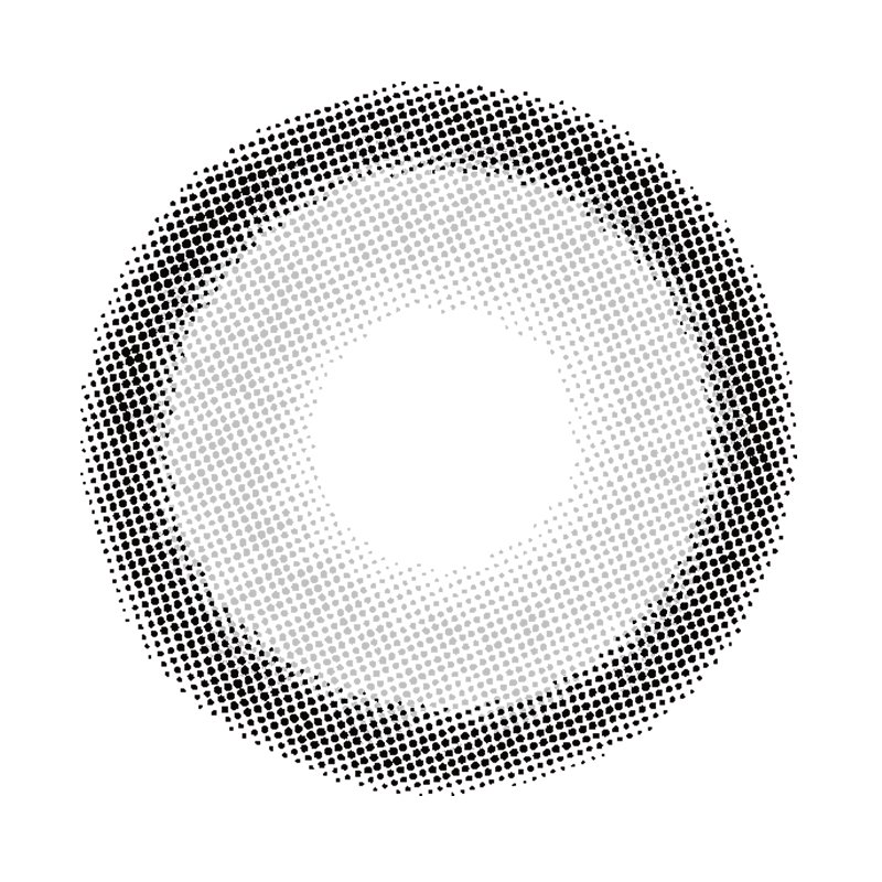 NEBULALENS Fragrant Honey Ash Yearly Prescription Colored Contact Lenses - NEBULALENS