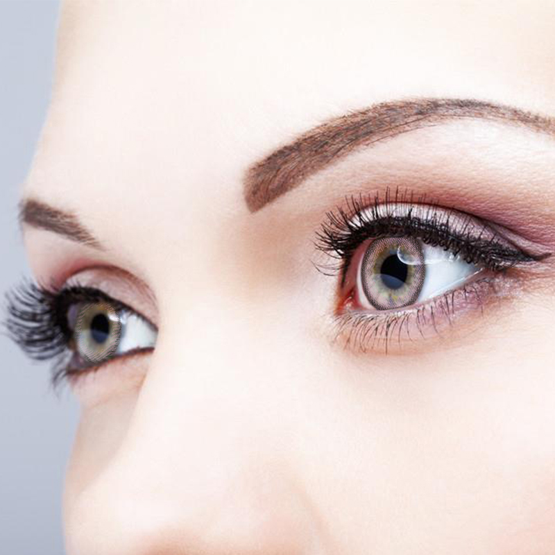 NEBULALENS Luo Luoxi Powder Yearly Prescription Colored Contact Lenses - NEBULALENS