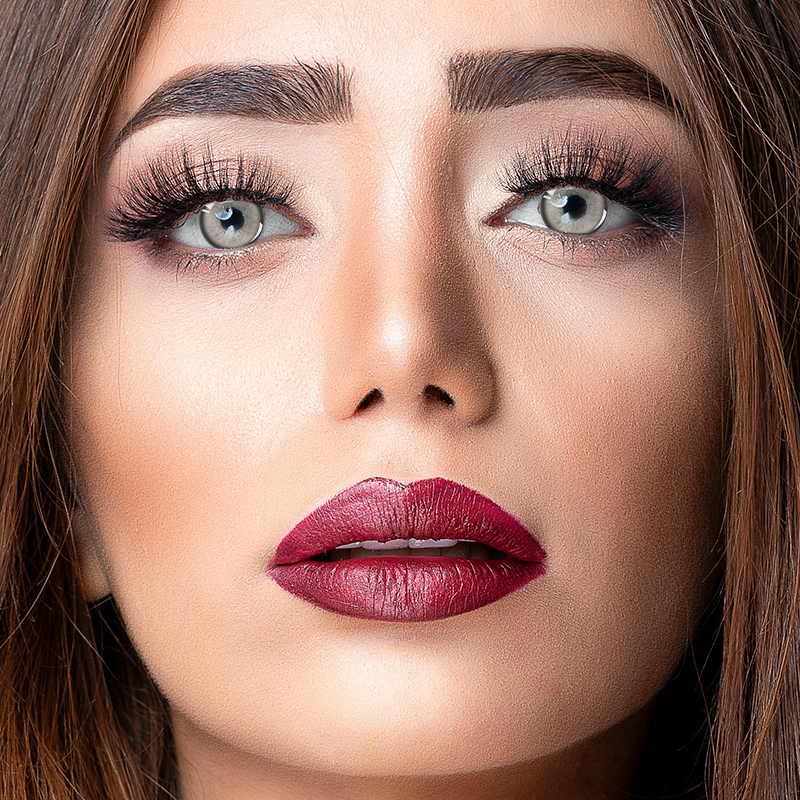 NEBULALENS Cristal Brown Half Yearly Prescription Colored Contacts - NEBULALENS