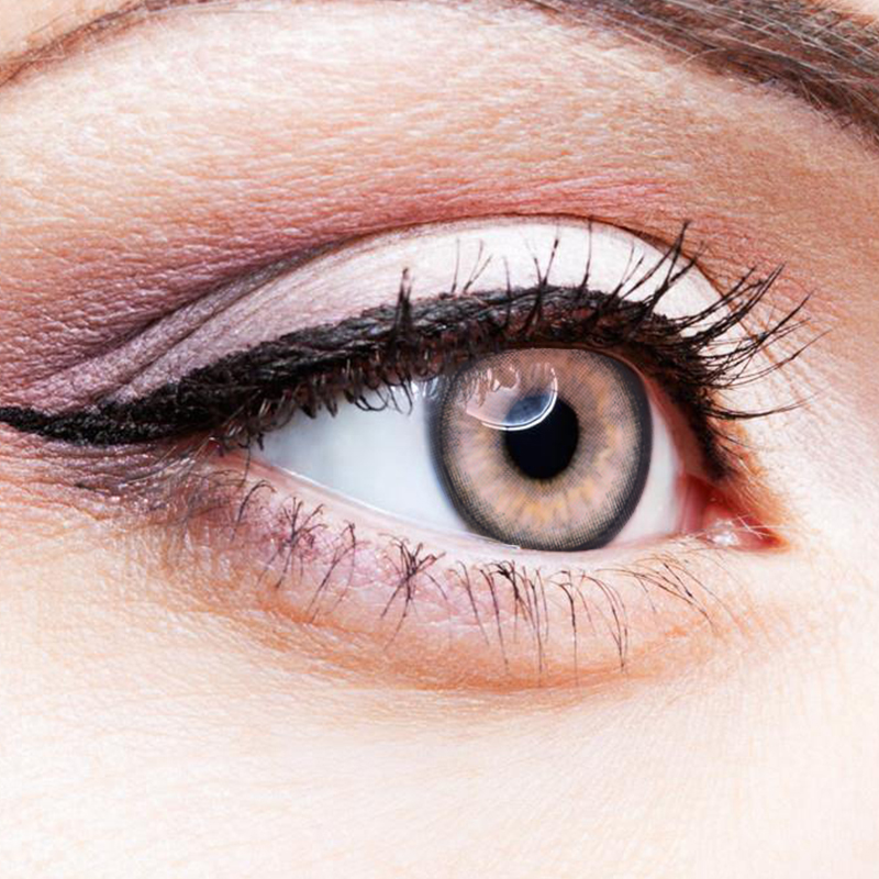 NEBULALENS Pear Flower Pink Yearly Prescription Colored Contact Lenses - NEBULALENS