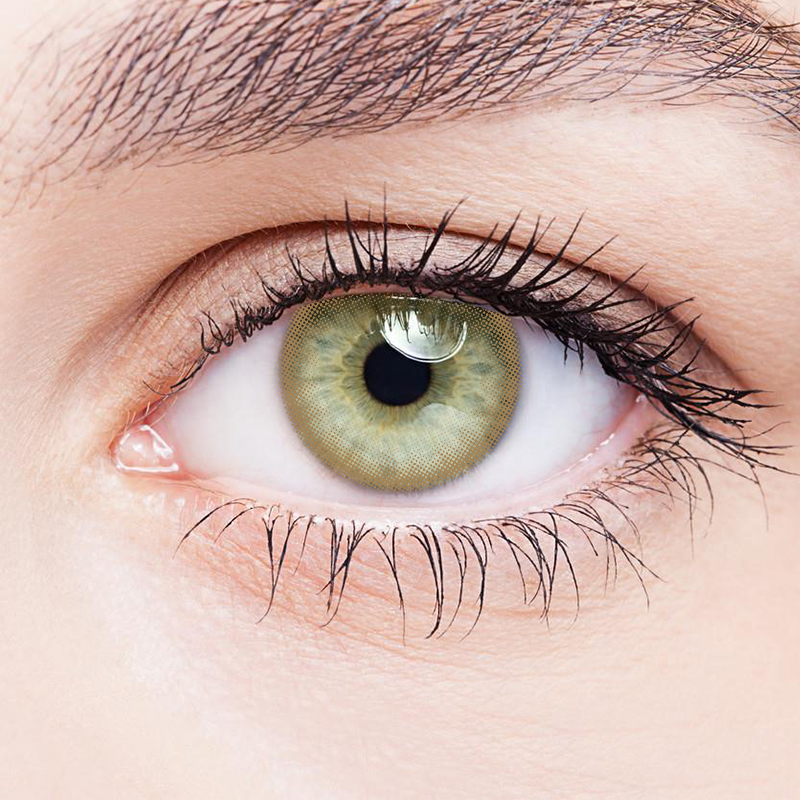 NEBULALENS Small Drops of Coffee Yearly Prescription Colored Contacts - NEBULALENS