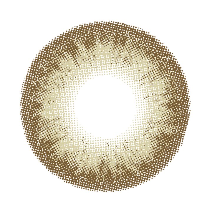 NEBULALENS Audrey Brown Yearly Prescription Colored Contact Lenses - NEBULALENS