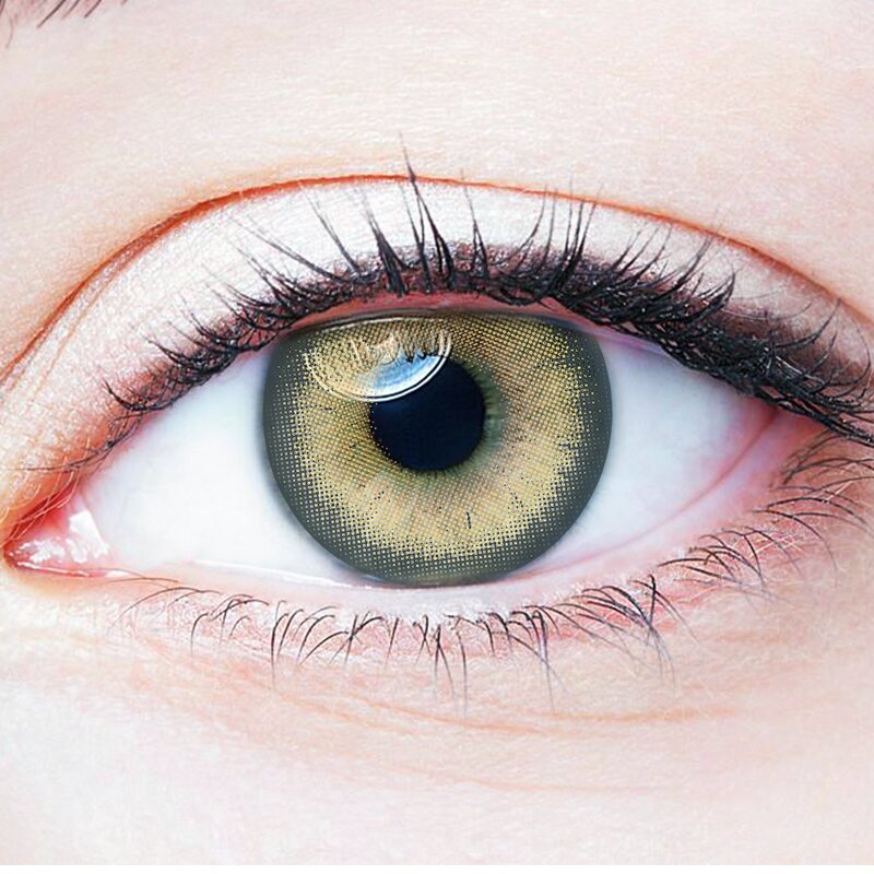 NEBULALENS Midnight Yearly Prescription Colored Contact Lenses - NEBULALENS