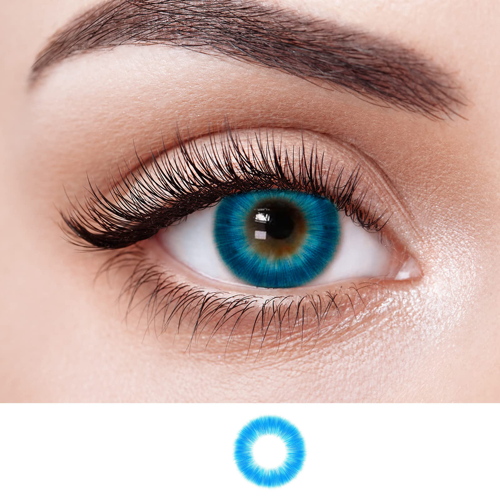 NEBULALENS Boundless Fire Colored Contact Lenses - NEBULALENS
