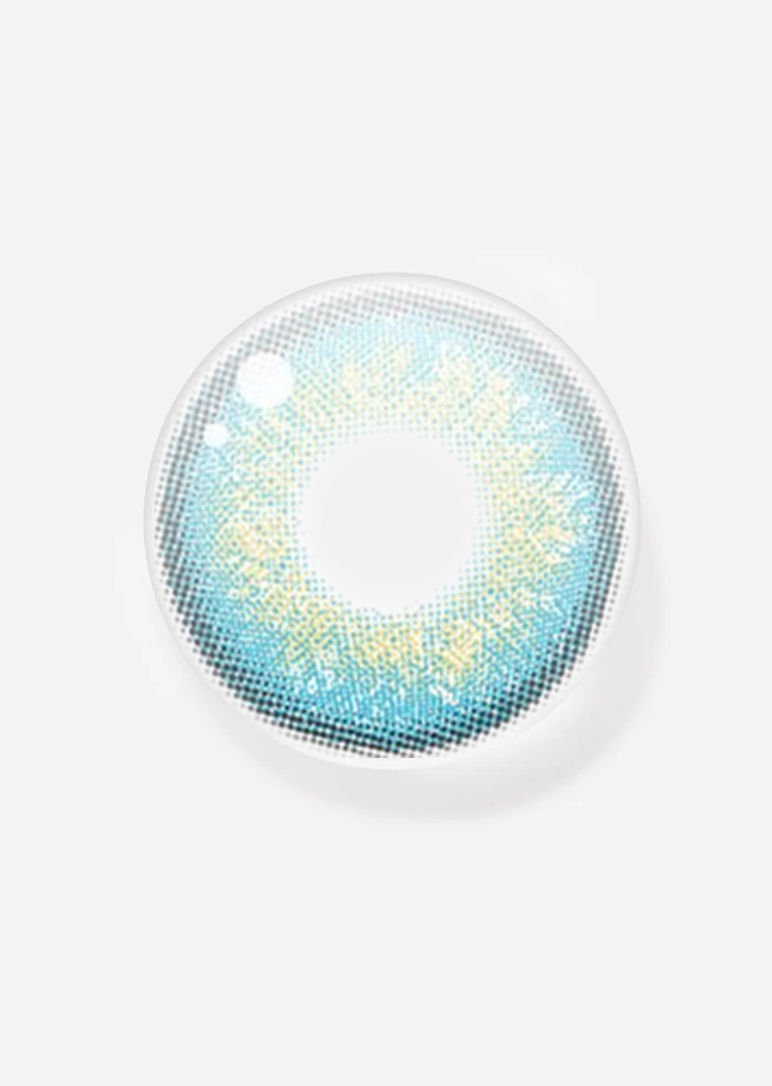 NEBULALENS Russian Girl Bule Yearly Prescription Colored Contact Lenses - NEBULALENS