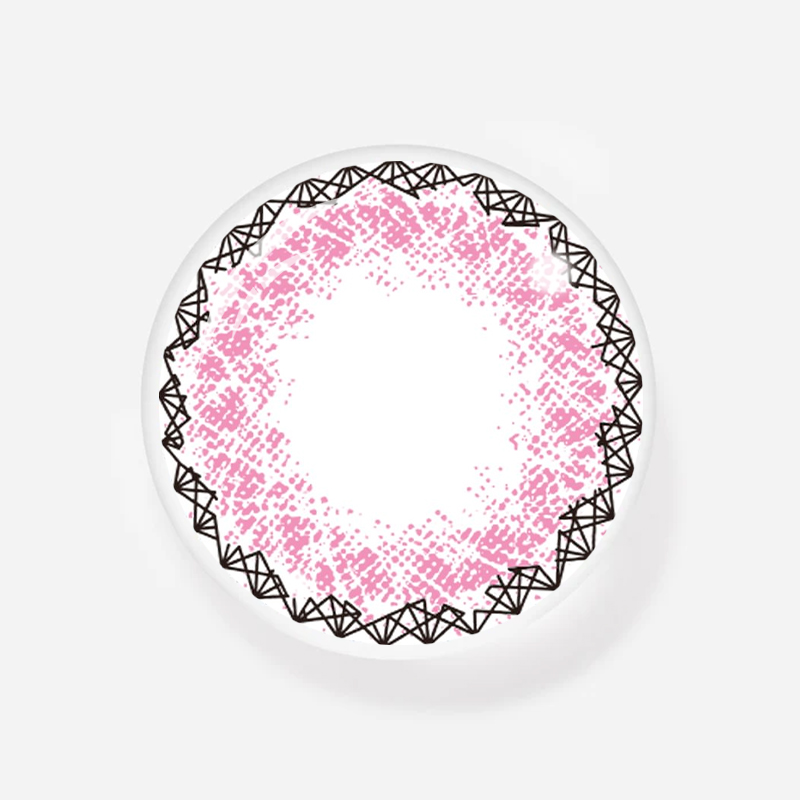 NEBULALENS Muse Pink Yearly Prescription Colored Contact Lenses - NEBULALENS