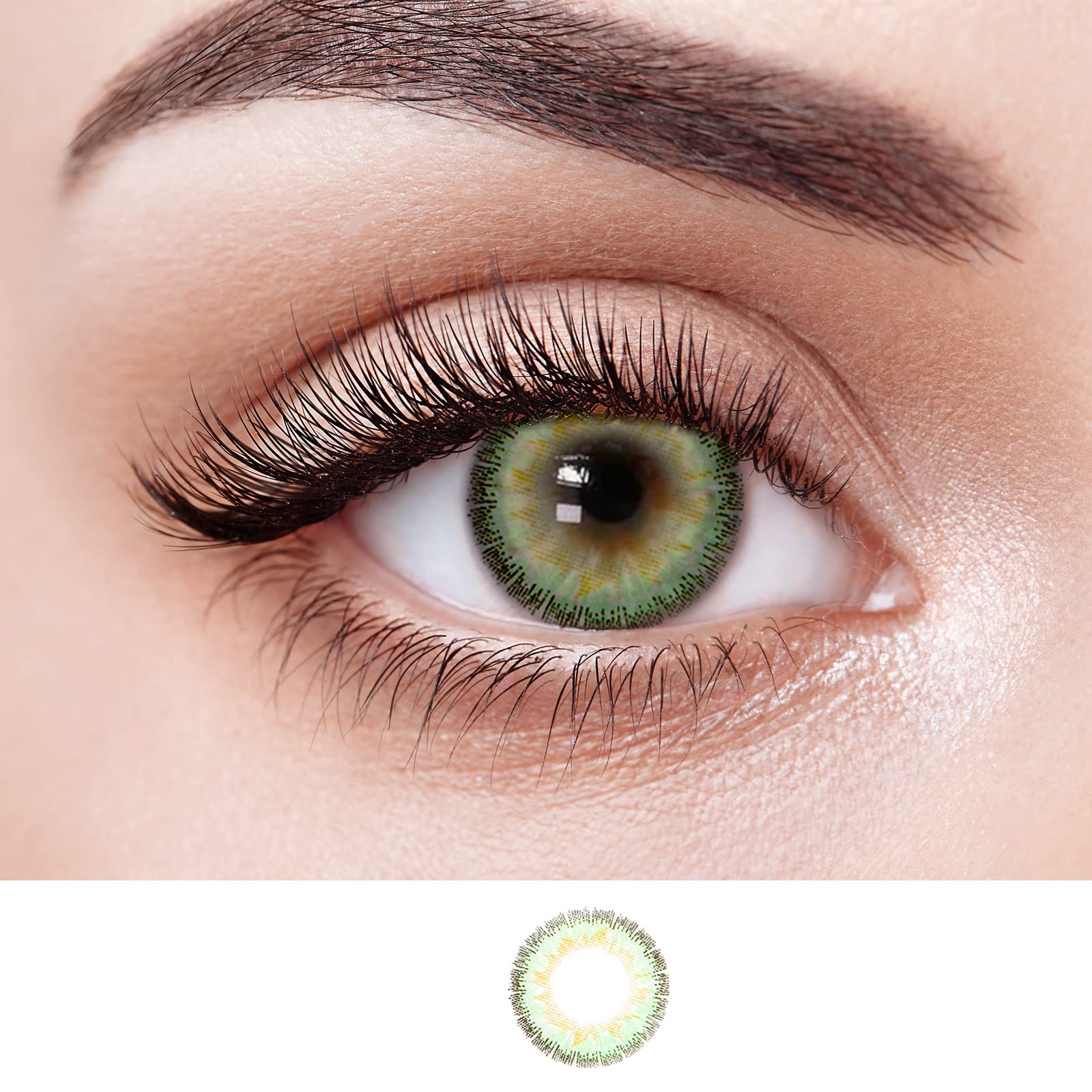 NEBULALENS Angel Tricolor Colored Contact Lenses - NEBULALENS