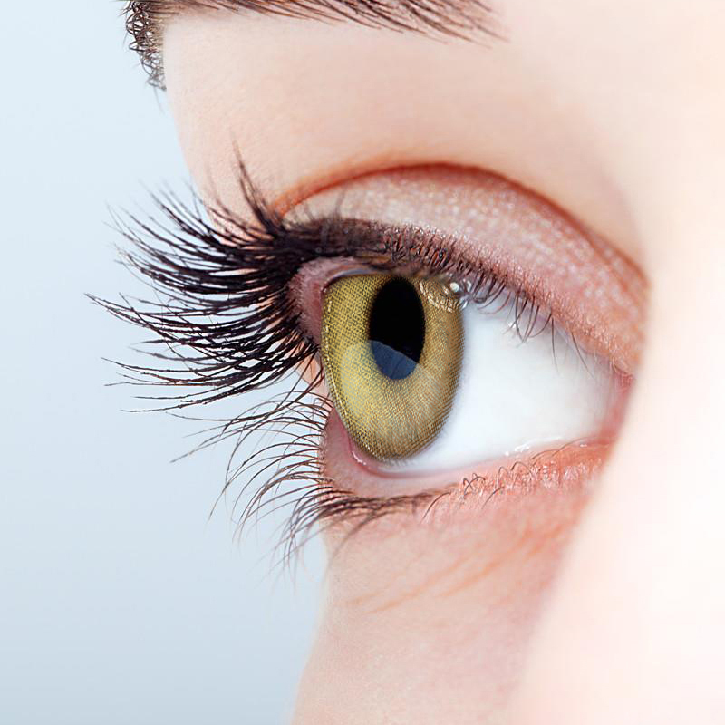 NEBULALENS Wine-Kumquat Jelly Yearly Prescription Colored Contact Lenses - NEBULALENS