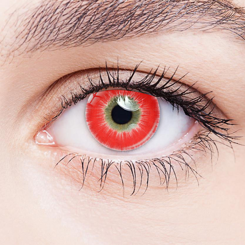 NEBULALENS Boundless Fire Jealousy Colored Contact Lenses - NEBULALENS