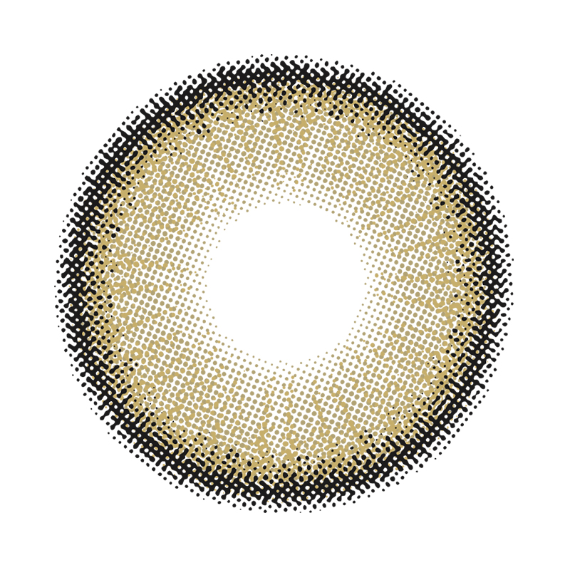 NEBULALENS Pumpkin  Carriage Yearly Prescription Colored Contact Lenses - NEBULALENS