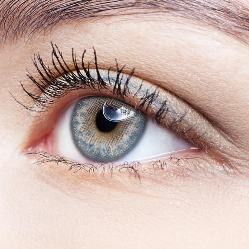 NEBULALENS Ice Mint Yearly Prescription Colored Contact Lenses - NEBULALENS