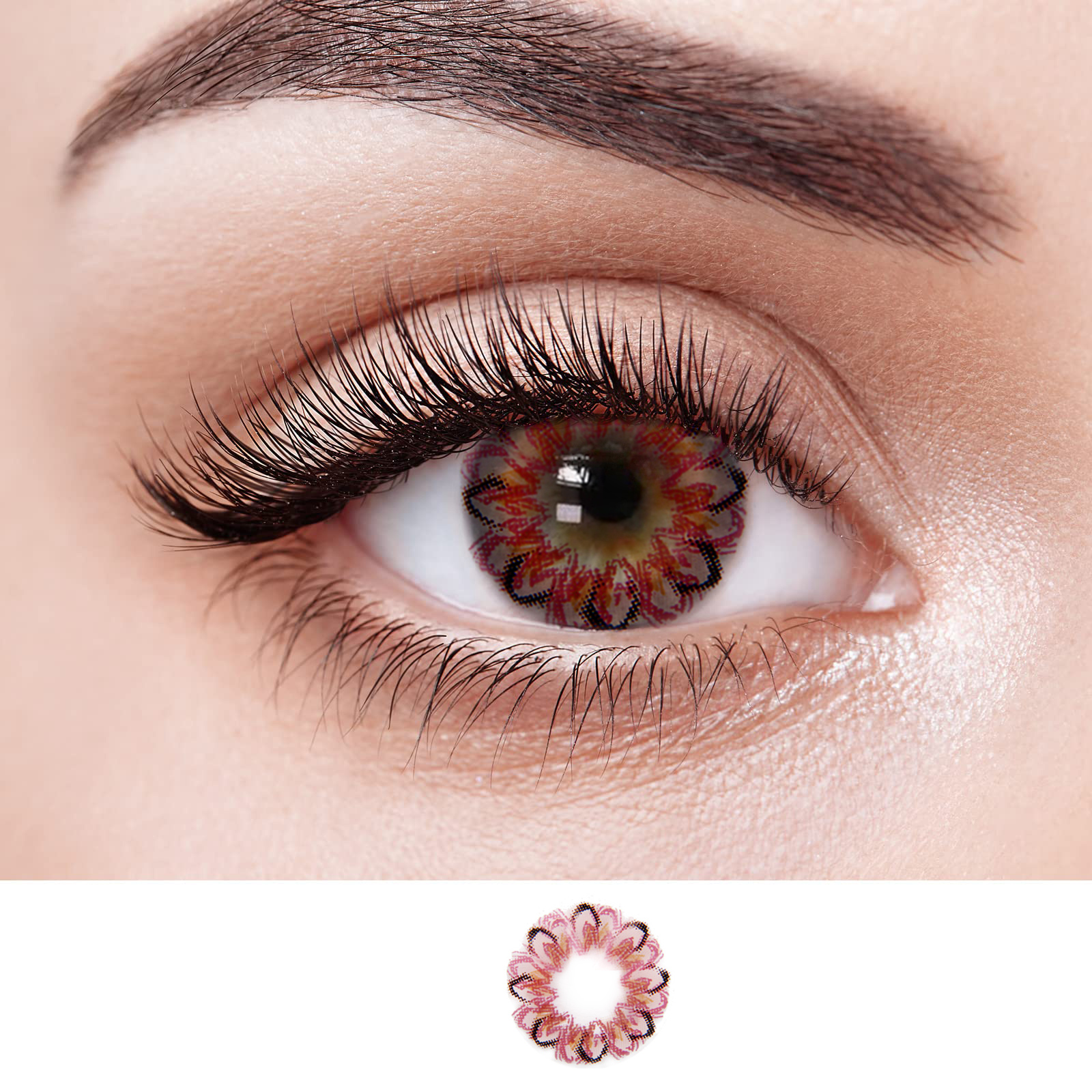NEBULALENS Big Donut Colored Contact Lenses - NEBULALENS