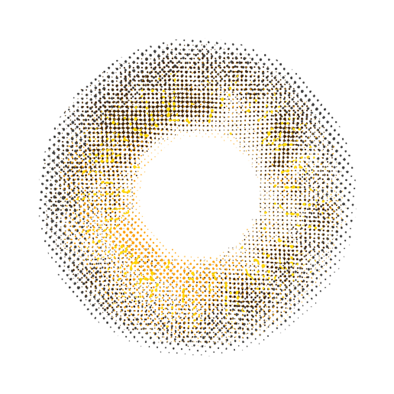 NEBULALENS Gem Tear Brown Yearly Prescription Colored Contact Lenses - NEBULALENS