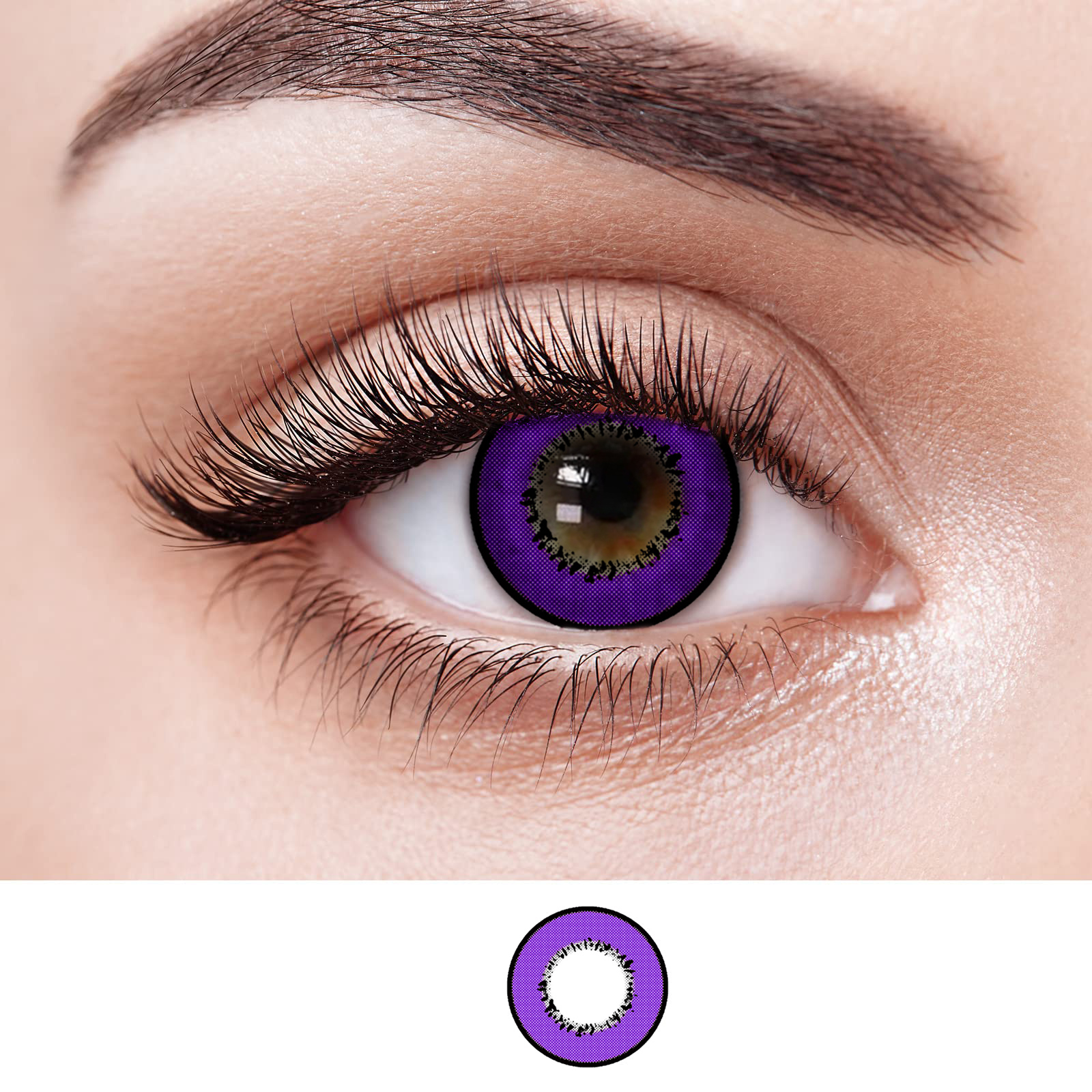 NEBULALENS Harajuku Storm Colored Contact Lenses - NEBULALENS