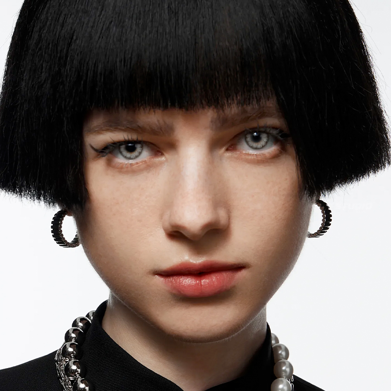 NEBULALENS Brunette Yearly Colored Contact Lenses - NEBULALENS