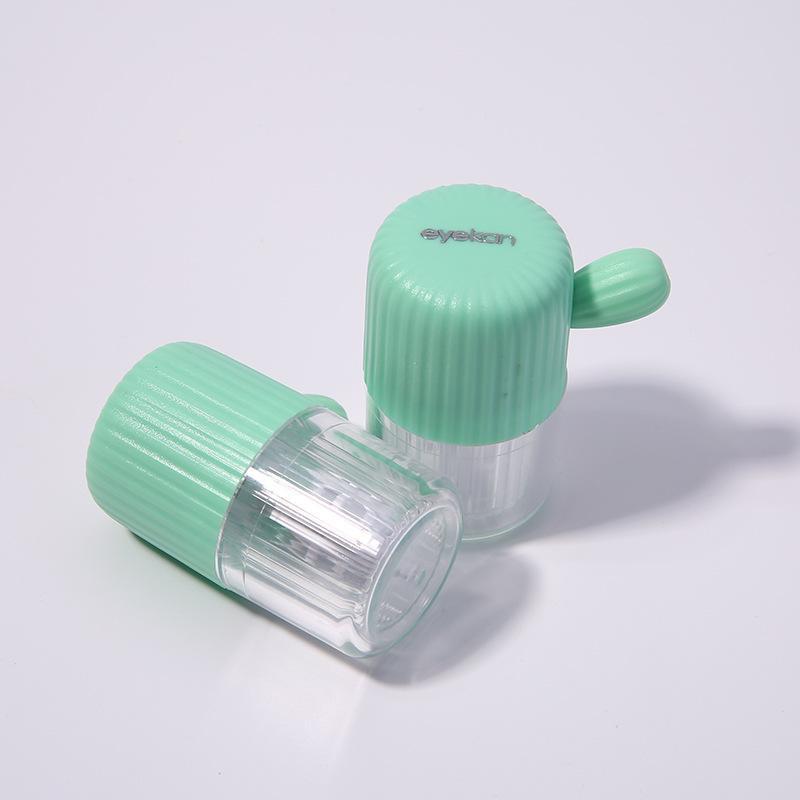 Portable Contact Lens Cleaner Machine - Contact Lens Washer with Drawstring for Daily Care Fast Cleaning Soft and Hard Contact Lenses - NEBULALENS