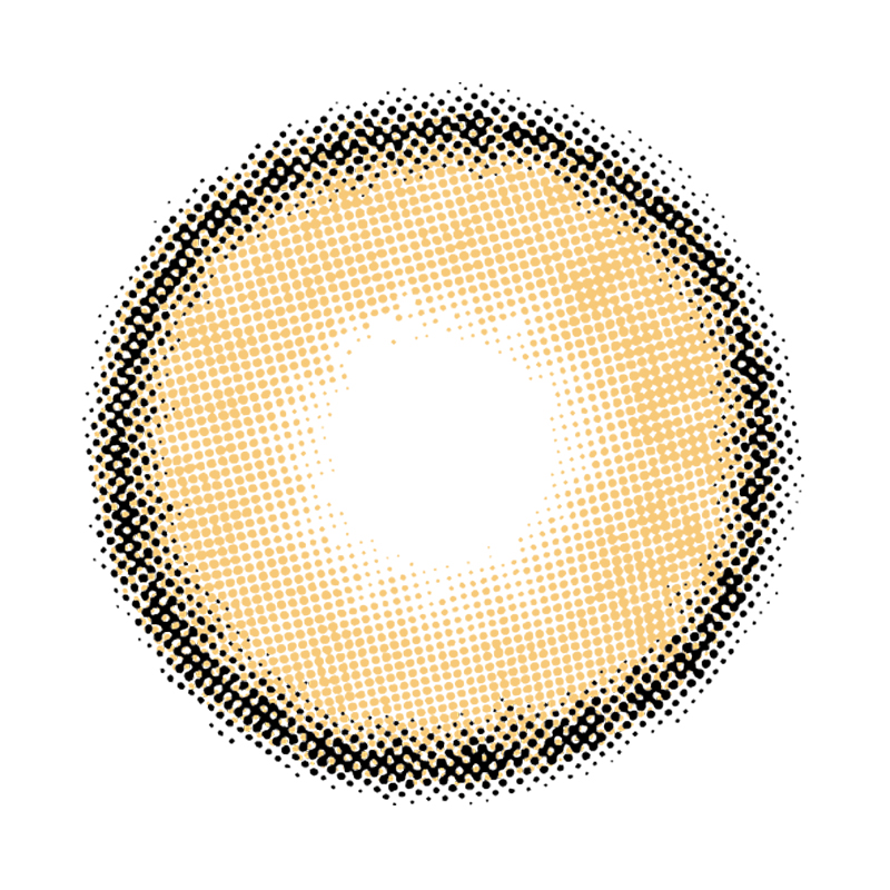 NEBULALENS Mint Brown Yearly Prescription Colored Contact Lenses - NEBULALENS