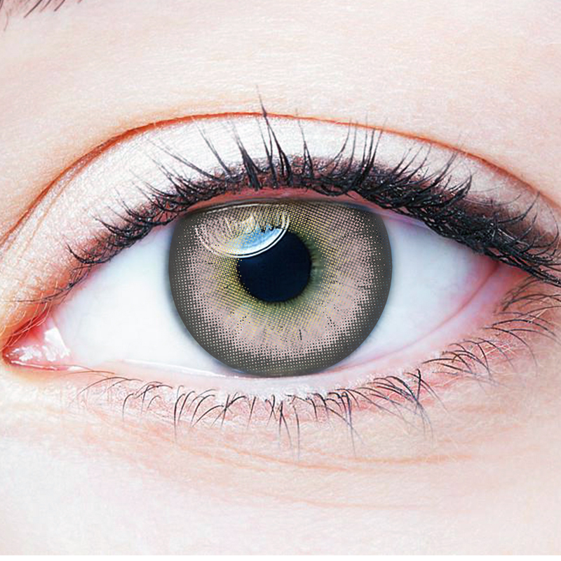 NEBULALENS Strawberry Roll Yearly Prescription Colored Contact Lenses - NEBULALENS