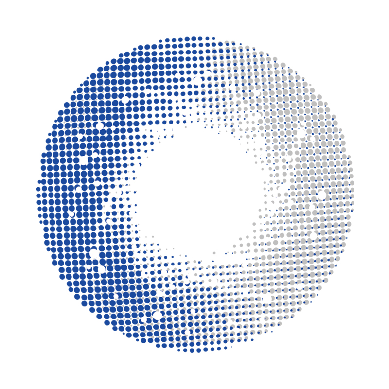 NEBULALENS Galaxy Grey Yearly Prescription Colored Contact Lenses - NEBULALENS