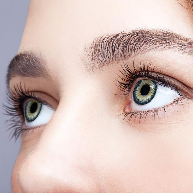 NEBULALENS Prophecy Snowball Half Yearly Prescription Colored Contacts - NEBULALENS