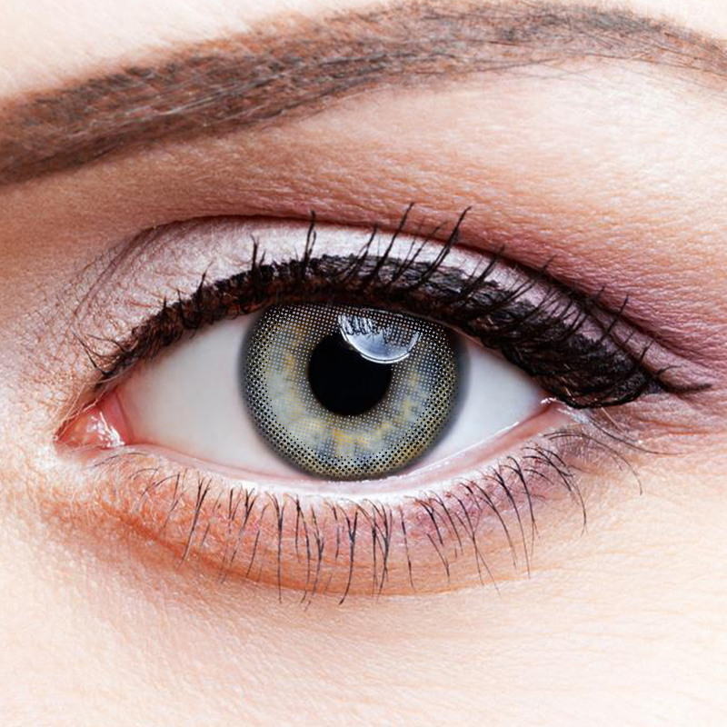 NEBULALENS High-Grade Gray Yearly Prescription Colored Contact Lenses - NEBULALENS