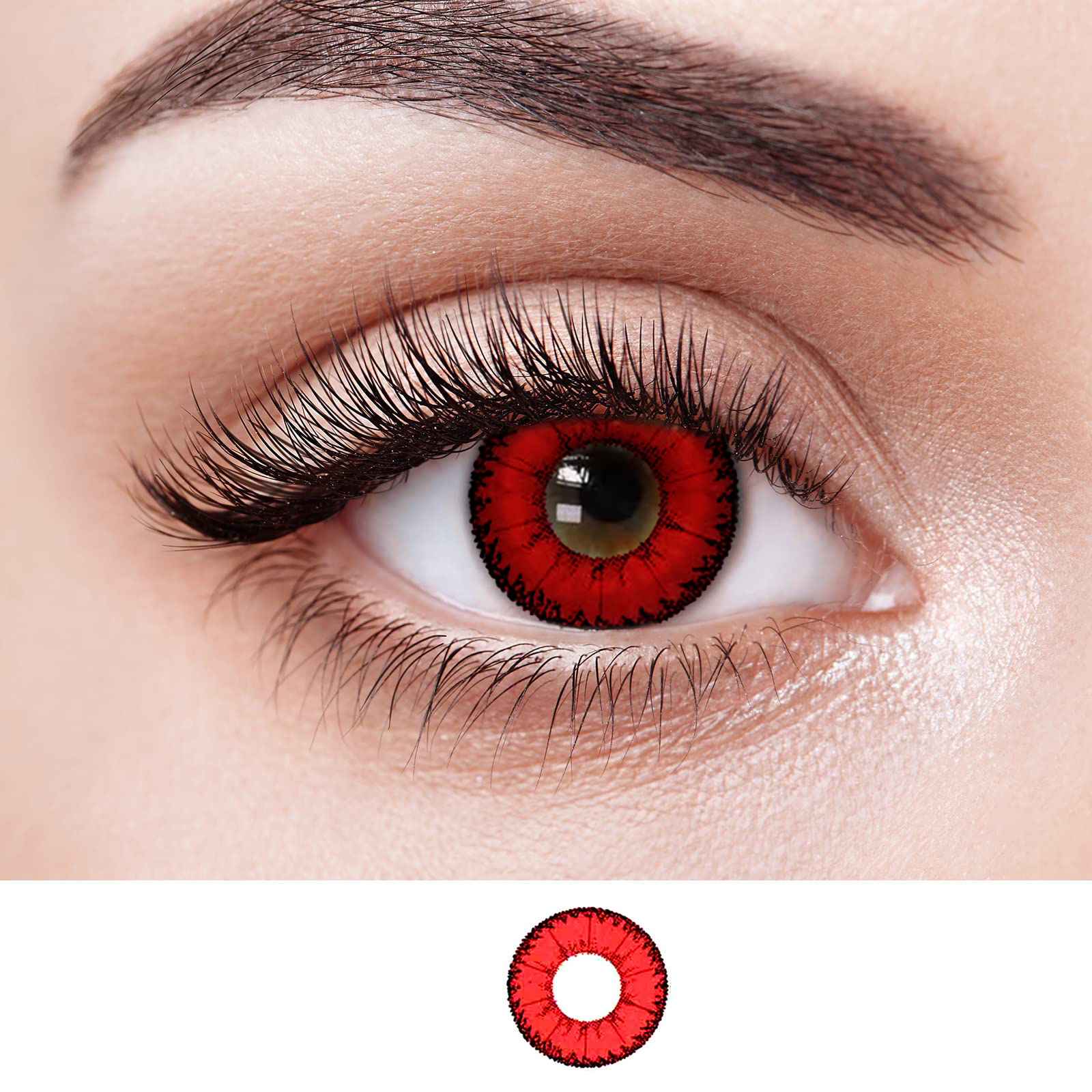 NEBULALENS Little Devil Colored Contact Lenses - NEBULALENS